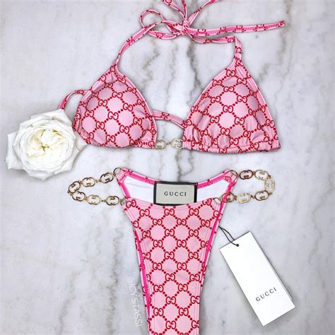 monogram gucci bikini|Gucci monogram products.